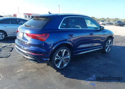 2021 Audi Q3 Premium Plus 45 Tfsi S Line Quattro Tiptronic z USA, uszkodzony, nr VIN WA1EECF31M1054170